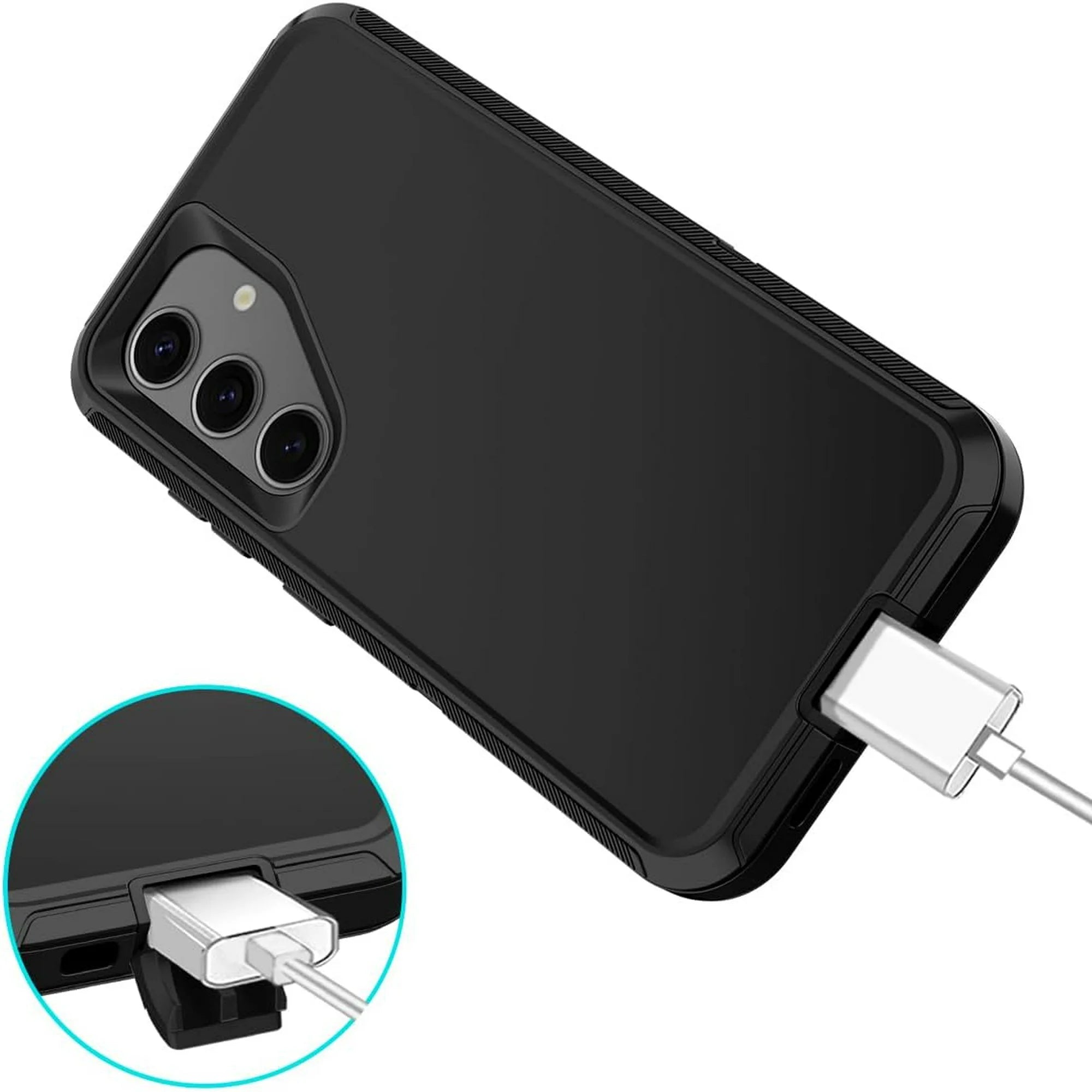 Entronix Heavy Duty Case for Samsung Galaxy S25, Triple-Layer & Full Protection, - Entronix