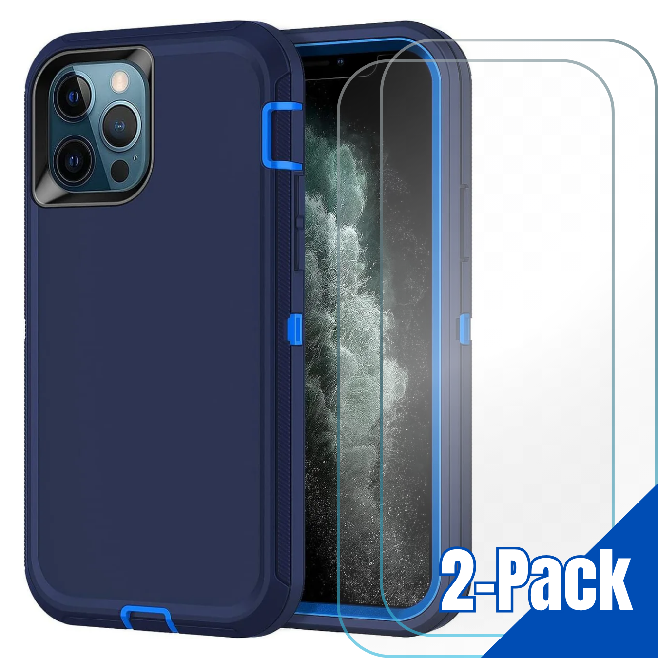 BU i15 Pro Max Heavy Duty - Blue 2TGClear