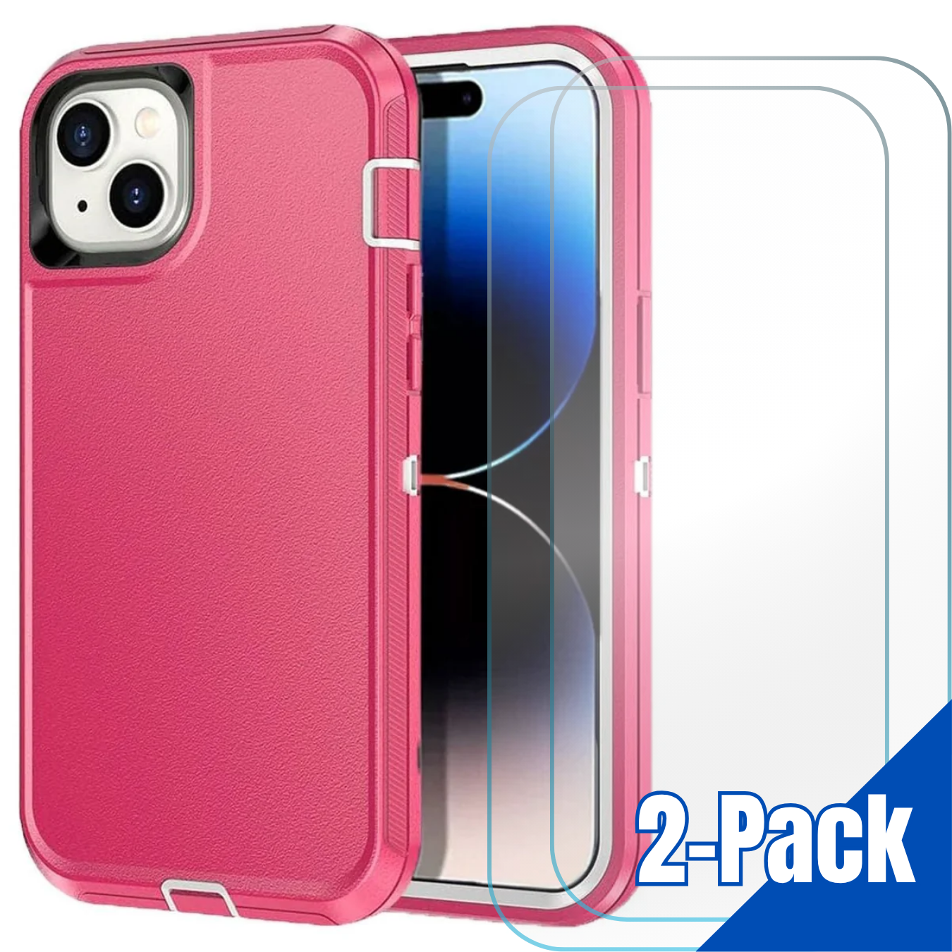 BU i14 Plus Heavy Duty - Pink 2TGClear