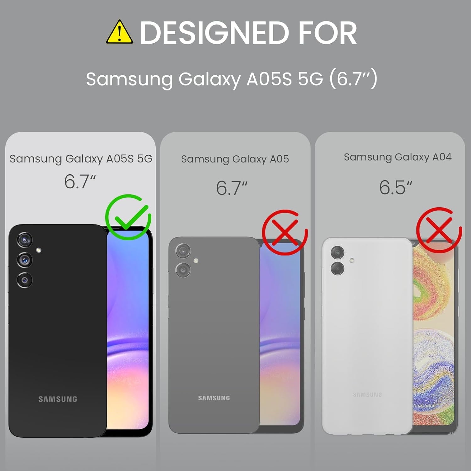 Entronix Samsung Galaxy A05s Crystal Clear Case - Slim - Entronix