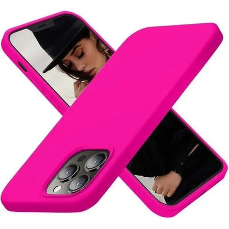 i13 Pro Silicone - Hot Pink