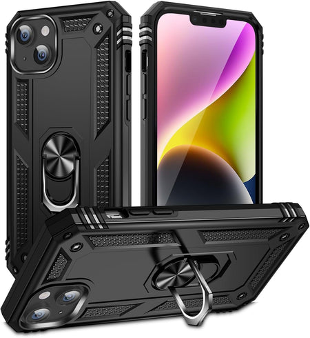 Entronix Apple iPhone 14 Plus Case - Guard Ring Holder, Dual Layer Protection - Entro Retail