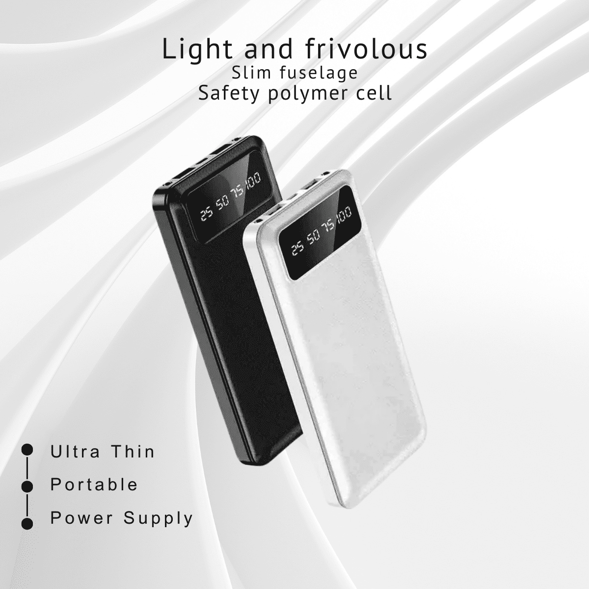 Entronix Power Bank - 20000 mAh USB-C/iPhone 15/Android - Entronix