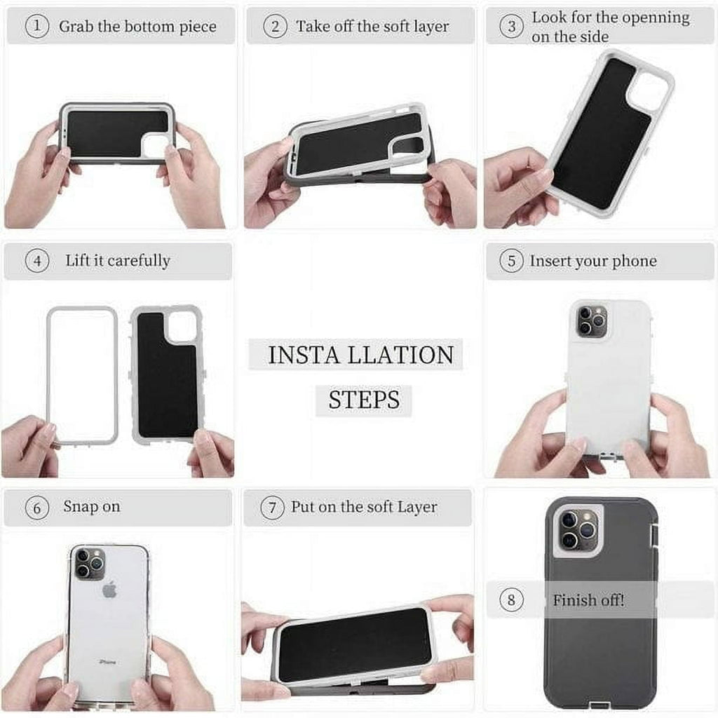 Entronix Case Compatible with iPhone 16E - Triple-Layer Heavy Duty Protection