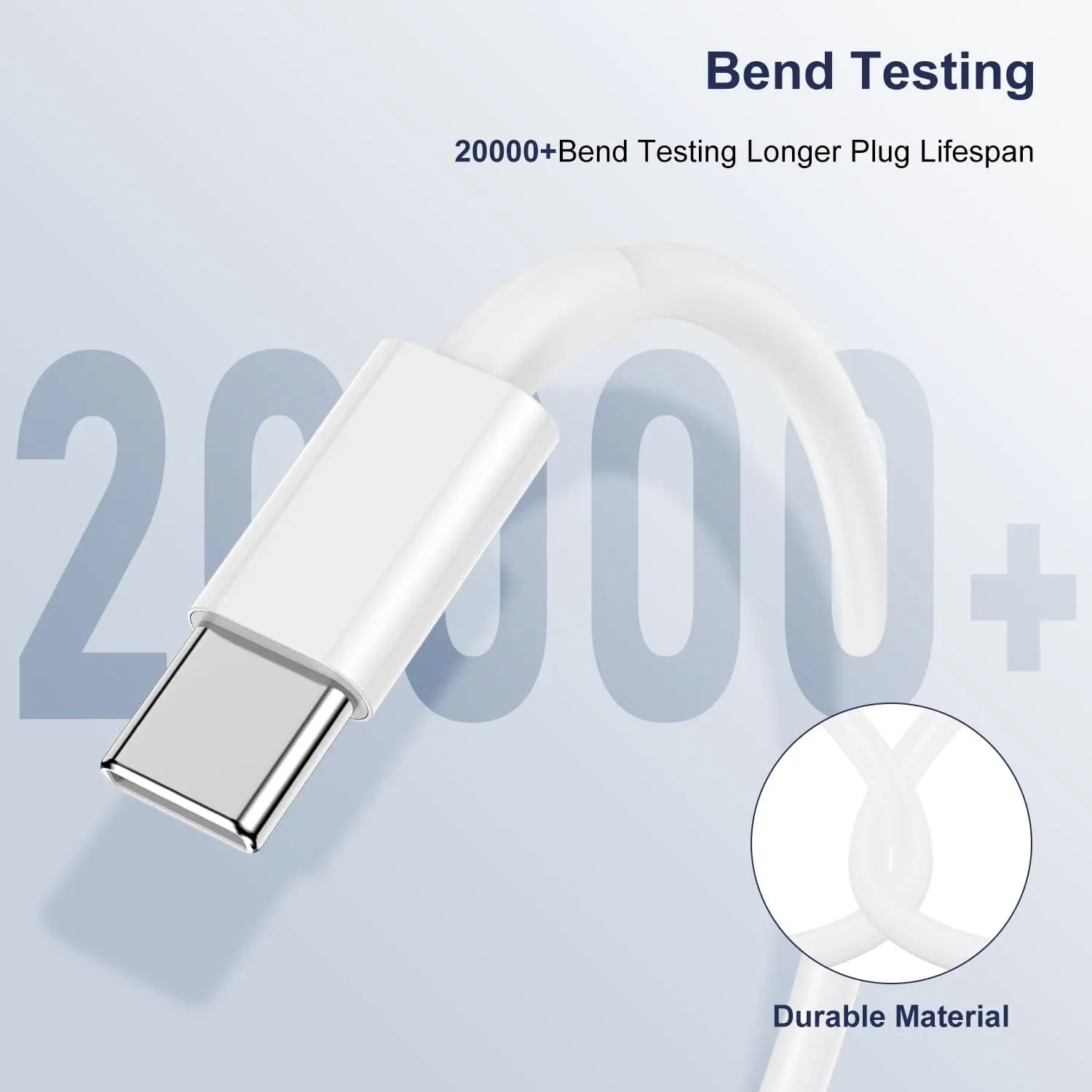 Entronix Type-C to Type-C Charger Cable, 2-Pack [6FT] USB-C Cable Compatible with Android - Entronix