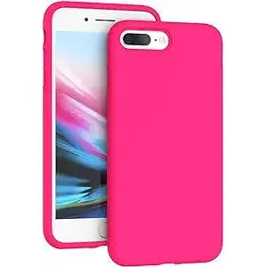 i8 Plus Silicone - Hot Pink