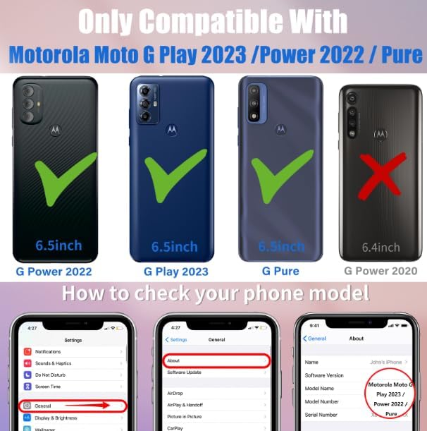 Entronix 3-in-1 Bundle for Motorola G Pure, Heavy Duty Case & 2 Clear Tempered Glass Screen Protectors - Entro Retail