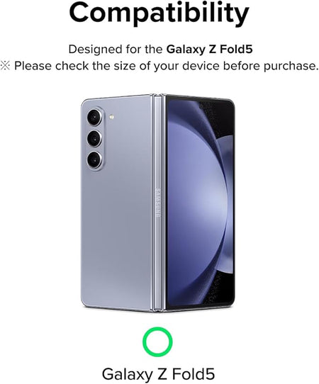 Entronix 2-Pack for Samsung Galaxy Z Fold5, Clear Camera Lens Protector, Easy Installation - Entro Retail