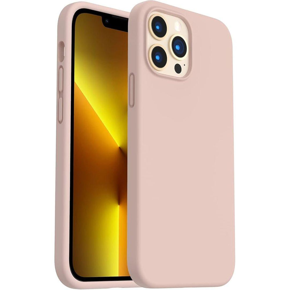 i12 Pro Max Silicone - Rose Gold