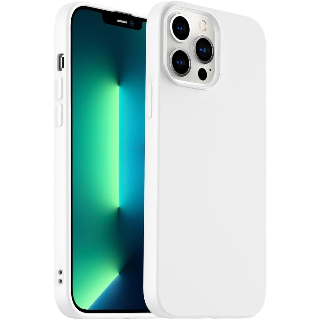 i13 Pro Max Silicone - White