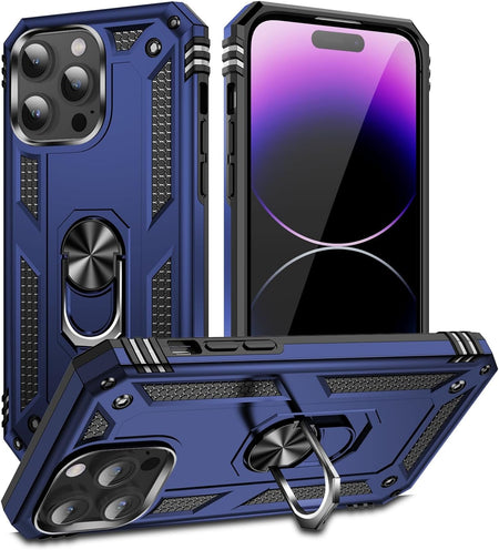 Entronix Apple iPhone 14 Pro Max Case - Guard Ring Holder, Dual Layer Protection - Entro Retail