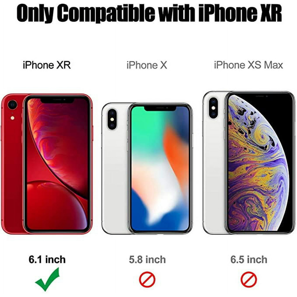 Entronix Case Compatible with iPhone XR - Dual-Layer Guard Gripstand