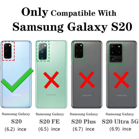 Entronix Samsung Galaxy S20 Crystal Clear Case - Slim - Entronix