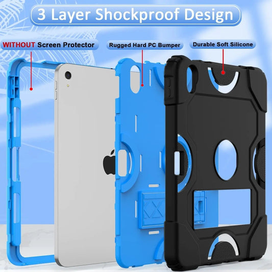 Entronix Case Compatible with iPad A18 11" (12th Gen, 2026) 2026 - Triple-Layer Heavy Duty Protection ENTRONIX