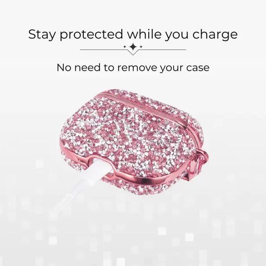 Entronix Apple AirPods 4th Gen Case - Luxury Rhinestone Cover, - Entronix