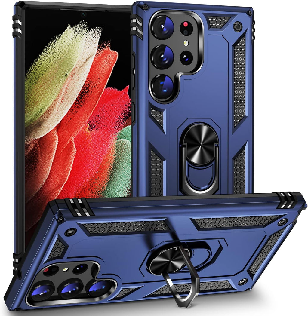 Entronix Samsung Galaxy S21 Ultra Case - Guard Ring Holder, Dual Layer Protection - Entro Retail
