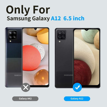 Entronix Heavy Duty Case for Samsung Galaxy A12, Triple-Layer & Full Protection, - Entro Retail