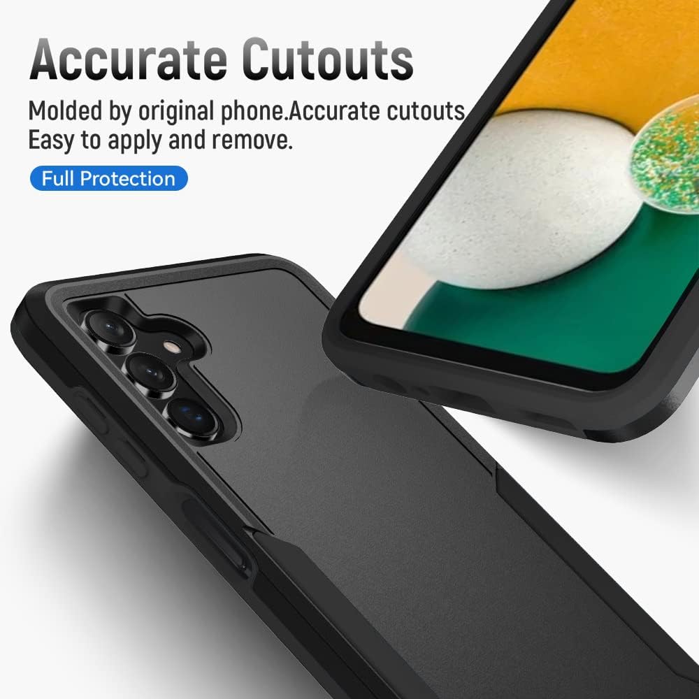 Entronix Case Compatible with Galaxy S25 FE - Soft-Touch Dual-Layer Sleek Cover