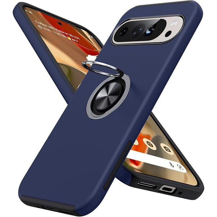 Entronix Google Pixel 9 Pro XL Case - 360º Circular Ring Holder, - Entronix