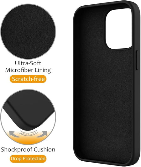Entronix Silicone Case Designed for Apple iPhone 16 Pro Max with Stand, ProtectionDropproof Dustproof Slim Design Phone Cover - Entro Retail
