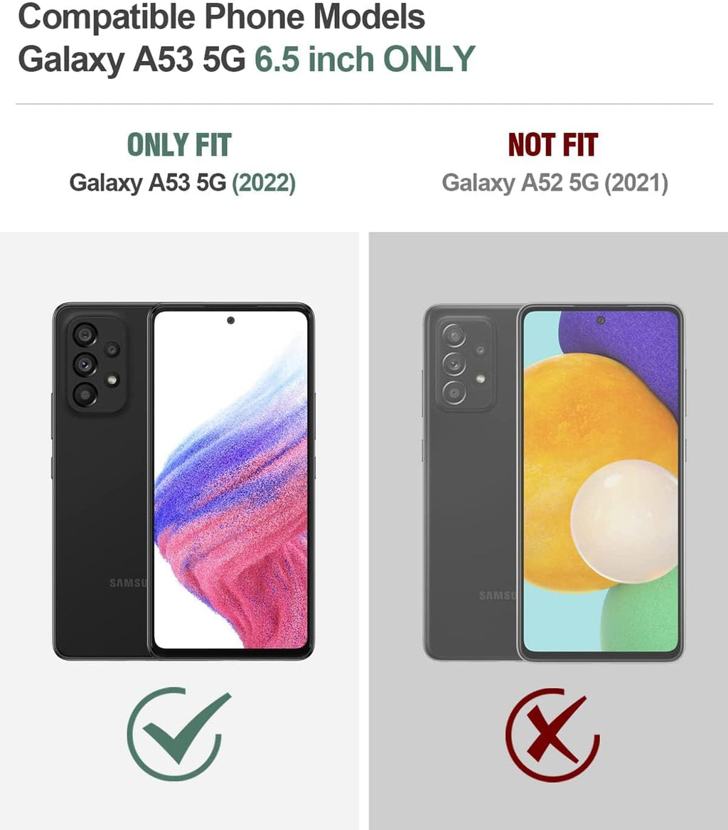 Entronix Heavy Duty Case for Samsung Galaxy A53, Triple-Layer & Full Protection, - Entro Retail