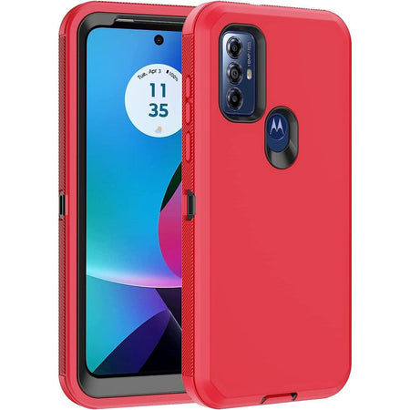 Entronix Heavy Duty Case for Motorola G Stylus 2022, Triple-Layer & Full Protection, - Entro Retail