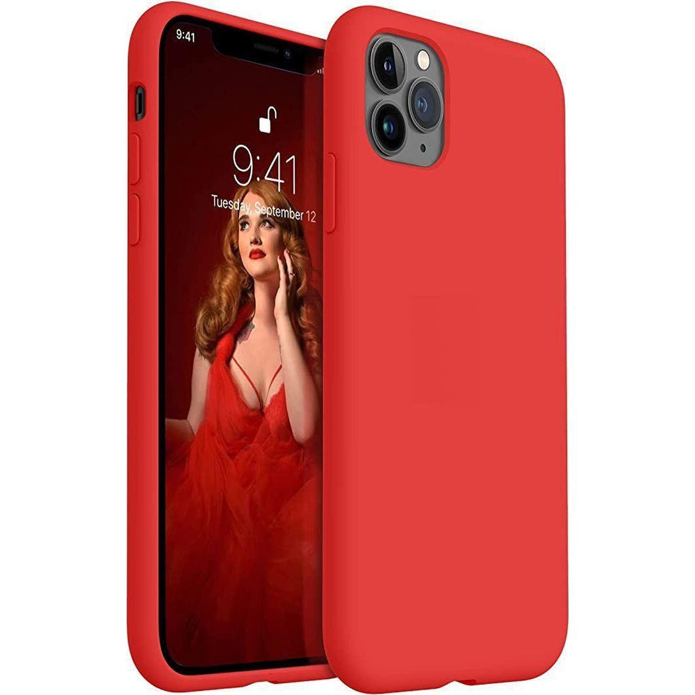 i11 Pro Max Silicone - Red
