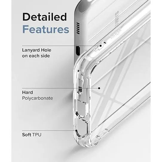Entronix Bundle Compatible with Galaxy A16 - Clear Case & 1 Clear Screen Protector - Entronix