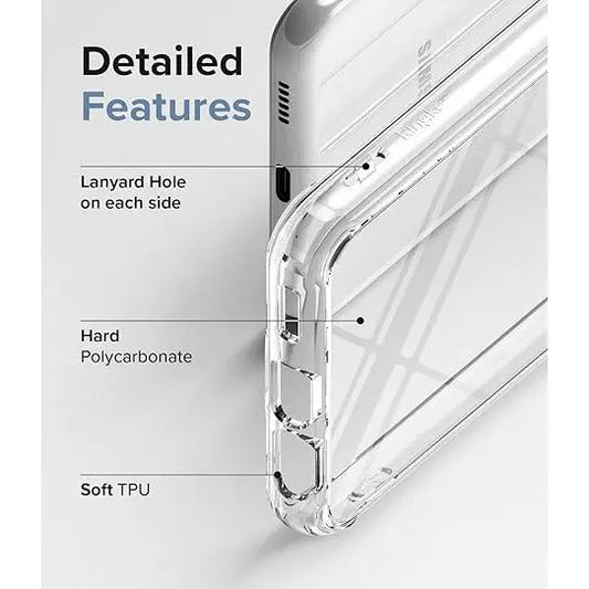 Entronix Bundle Compatible with Galaxy A16 - Clear Case & 1 Clear Screen Protector - Entronix