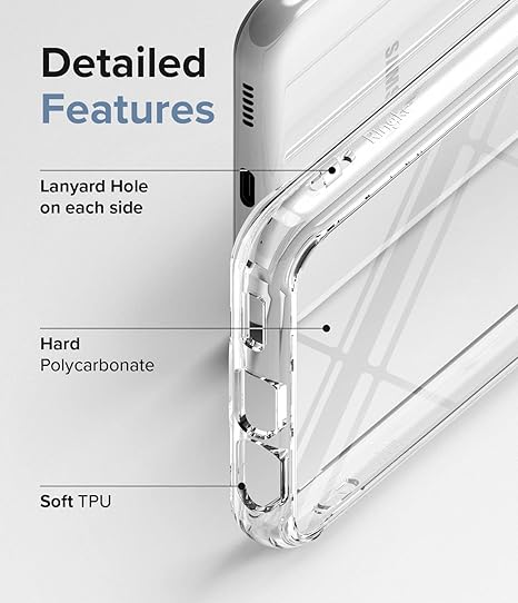 Entronix Bundle Compatible with Galaxy A16 - Clear Case & 2 Clear Screen Protectors