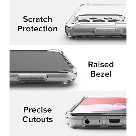 Entronix Bundle Compatible with Galaxy A16 - Clear Case & 1 Clear Screen Protector - Entronix