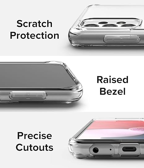 Entronix Bundle Compatible with Galaxy A16 - Clear Case & 2 Clear Screen Protectors