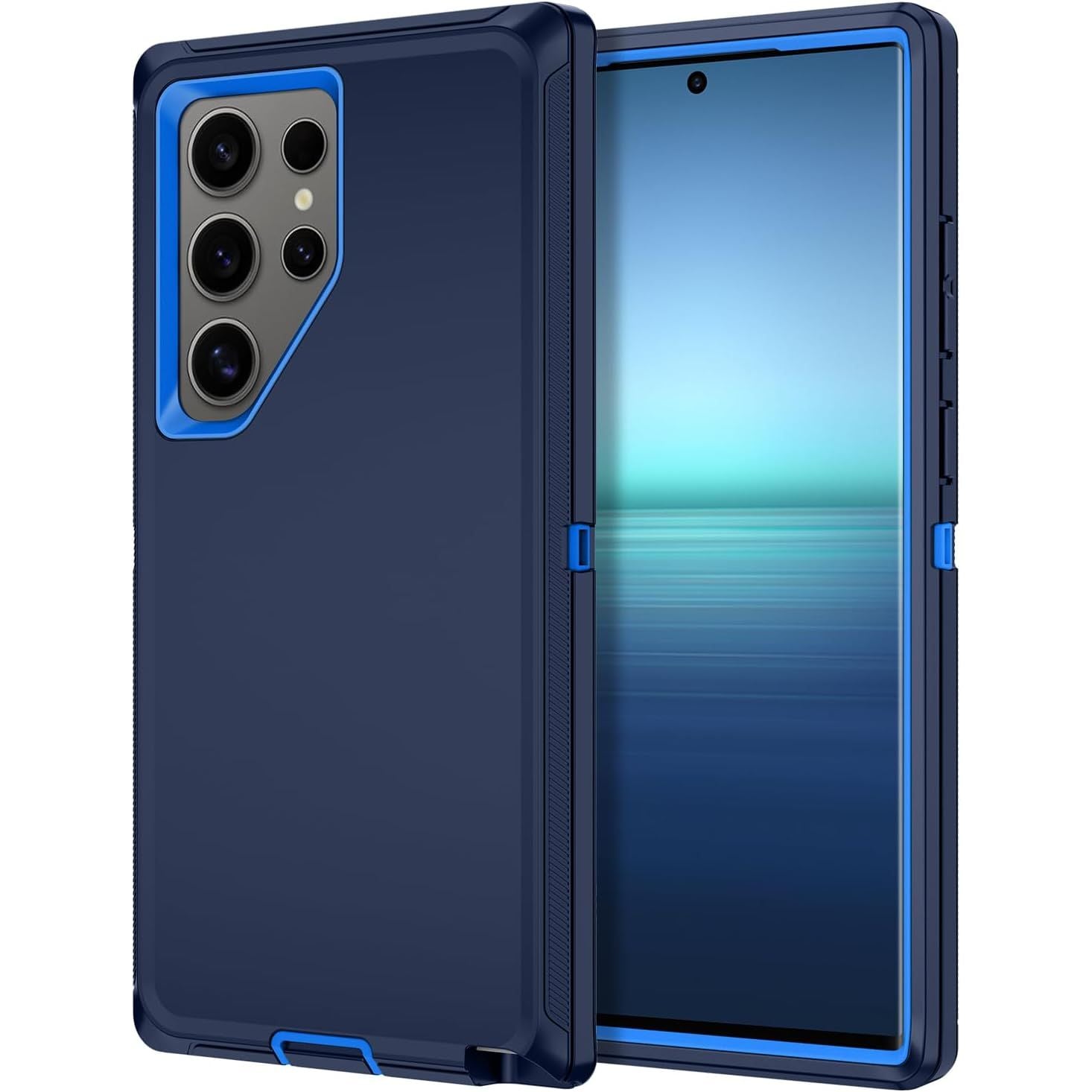 Entronix Heavy Duty Case for Samsung Galaxy S24 Ultra, Triple-Layer & Full Protection, - Entro Retail