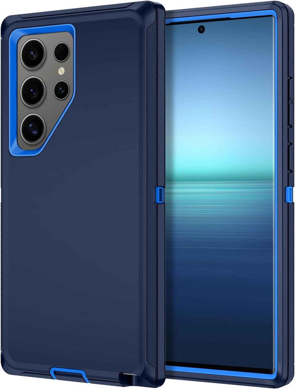 Entronix Heavy Duty Case for Samsung Galaxy S24 Ultra, Triple-Layer & Full Protection, - Entro Retail