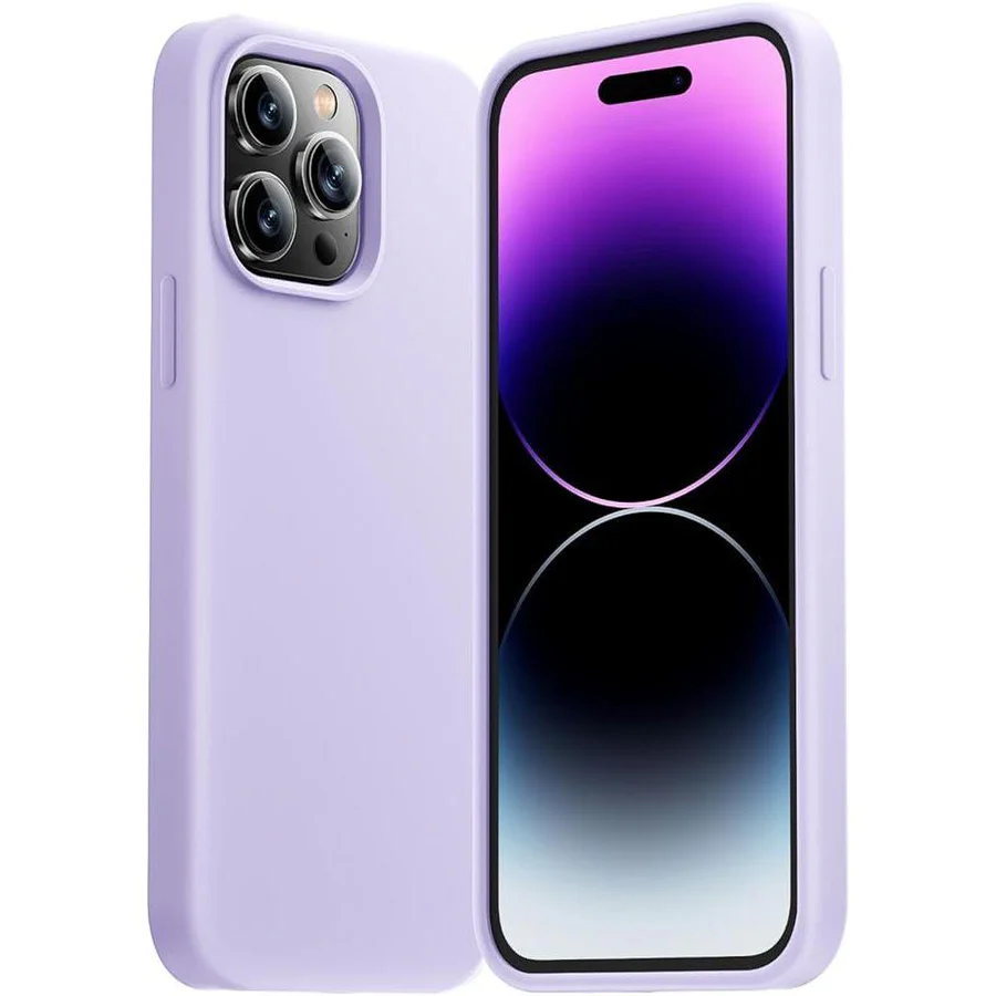 Entronix Case Compatible with iPhone 15 Pro - Soft-Touch Liquid Silicone