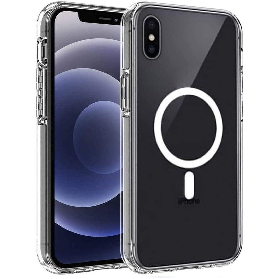 Entronix Apple iPhone XS/X [Magnetic-Compatible] Crystal Clear Case - Sturdy - Entronix