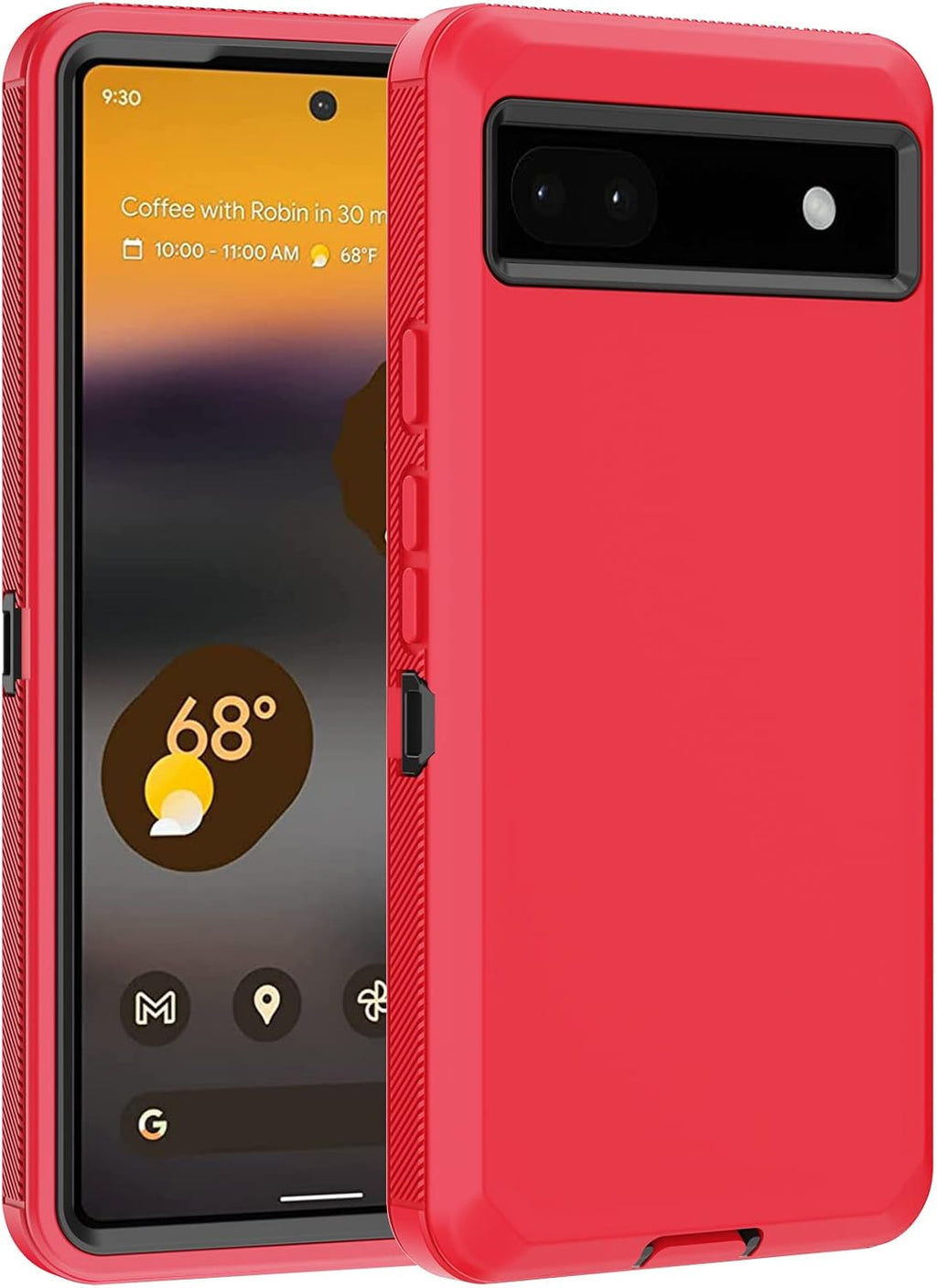 Entronix Heavy Duty Case for Google Pixel 6, Triple-Layer & Full Protection, - Entro Retail