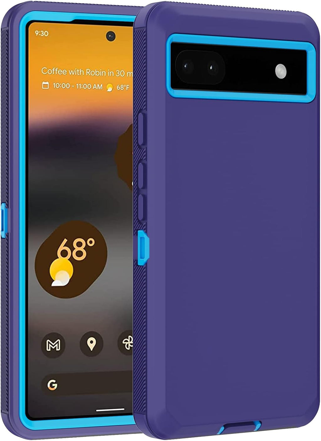 Entronix Heavy Duty Case for Google Pixel 6a, Triple-Layer & Full Protection, - Entro Retail