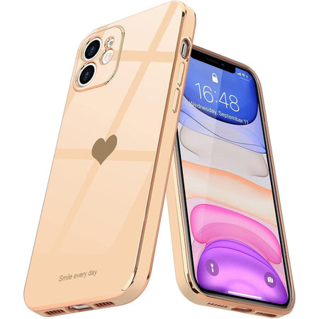 Entronix Apple iPhone 11 Case - [Smile Everyday] Luxury Heart, - Entronix