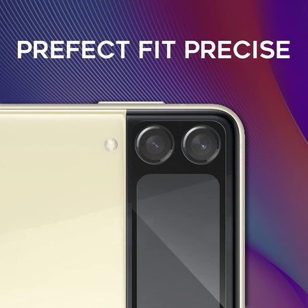 Entronix 2-Pack for Samsung Galaxy Z Flip5, Clear Camera Lens Protector, Easy Installation - Entro Retail