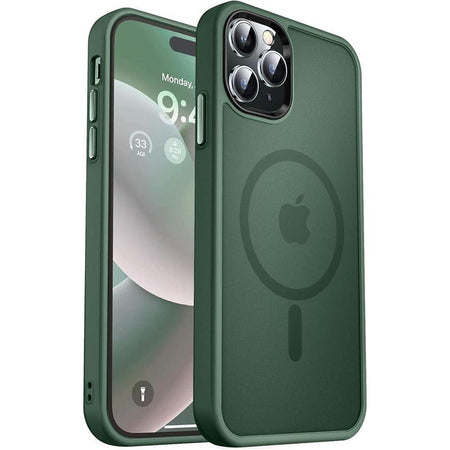 Entronix Apple iPhone 16 Pro Max [Magnetic-Compatible] Case - Translucent Matte, - Entro Retail