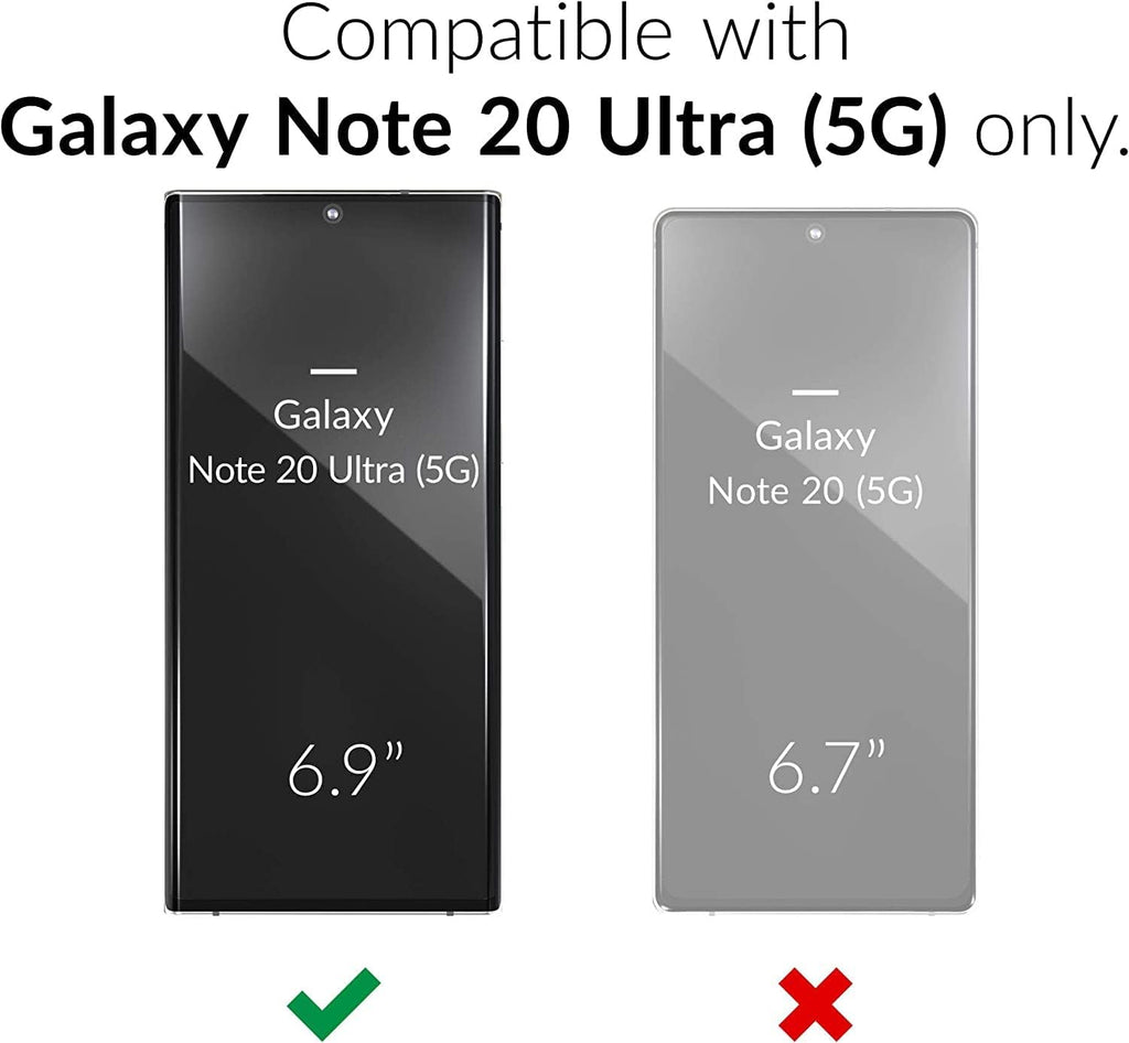 Entronix Heavy Duty Case for Samsung Galaxy Note 20 Ultra, Triple-Layer & Full Protection, - Entro Retail