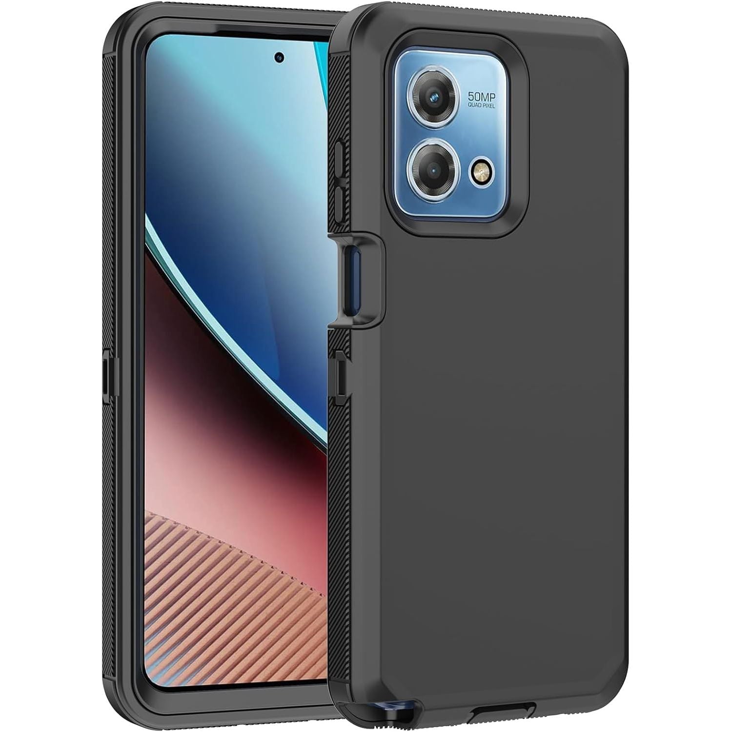 Entronix Heavy Duty Case for Motorola G Stylus 2023, Triple-Layer & Full Protection, - Entro Retail