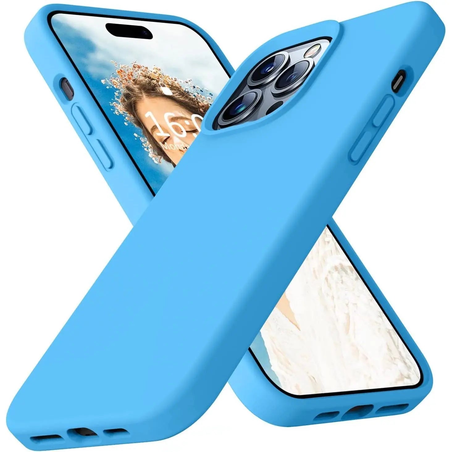 Entronix Case Compatible with iPhone 15 Pro - Soft-Touch Liquid Silicone - Entronix