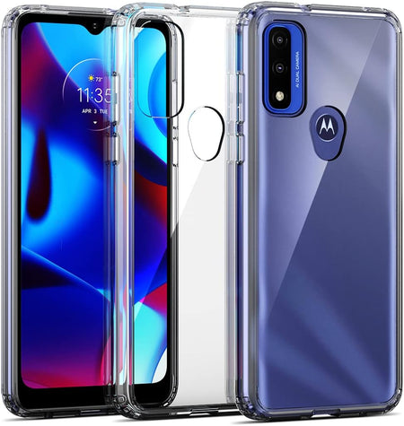 Entronix Clear Case for Motorola G Pure, Crystal Clear Transparent Bumper Cover - Entro Retail