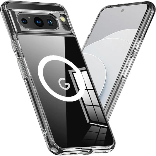 Entronix Google Pixel 9 Pro XL [Magnetic-Compatible] Crystal Clear Case - Sturdy - Entronix