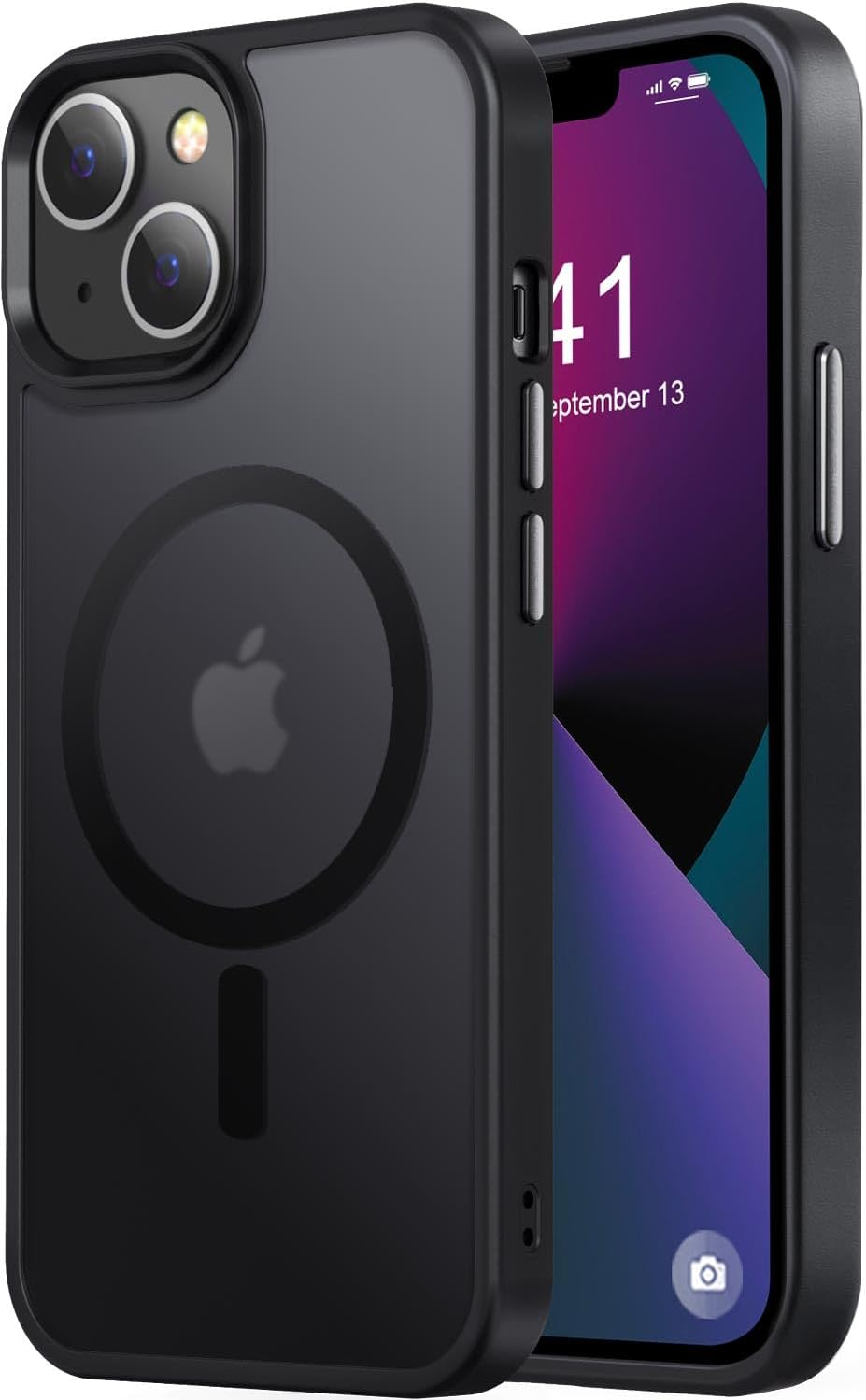 Entronix [Magnetic] Case Compatible with iPhone 15 Plus - Translucent Frosted Matte