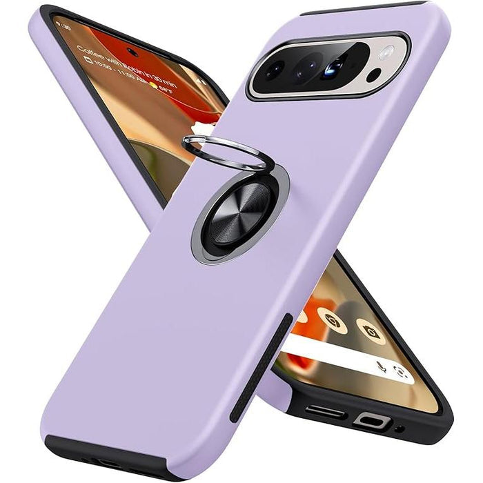 Entronix Google Pixel 9 Pro XL Case - 360º Circular Ring Holder, - Entronix