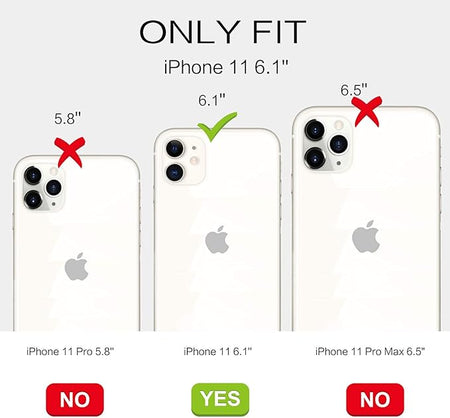Entronix 2-Pack for Apple iPhone 11, Clear Camera Lens Protector, Easy Installation - Entro Retail