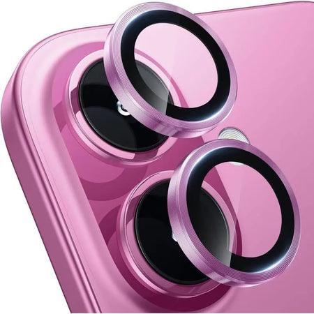 Entronix Camera Lens Protector Compatible with iPhone 16/16 Plus - Luxury Metal - Entronix